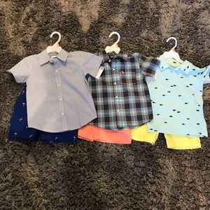 Carter’s 3T summer outfit sets NWT